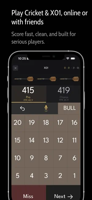 Dart Circle: Darts Scorer screenshot 1