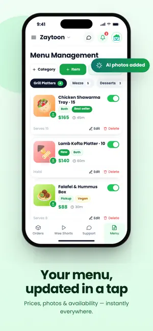 LoveCater Manager screenshot 4
