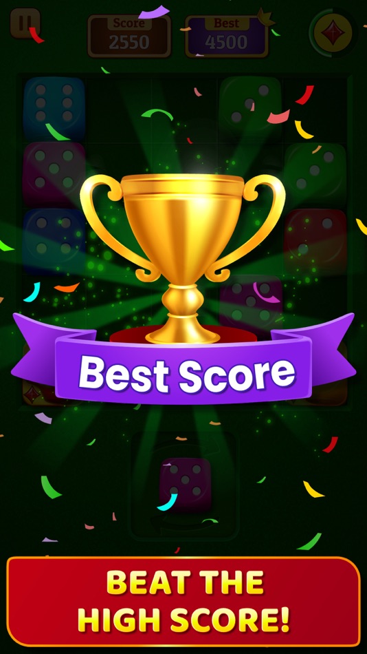 #5. Dice Puzzle - Dice Merge Game (macOS) Bởi: RV AppStudios LLC