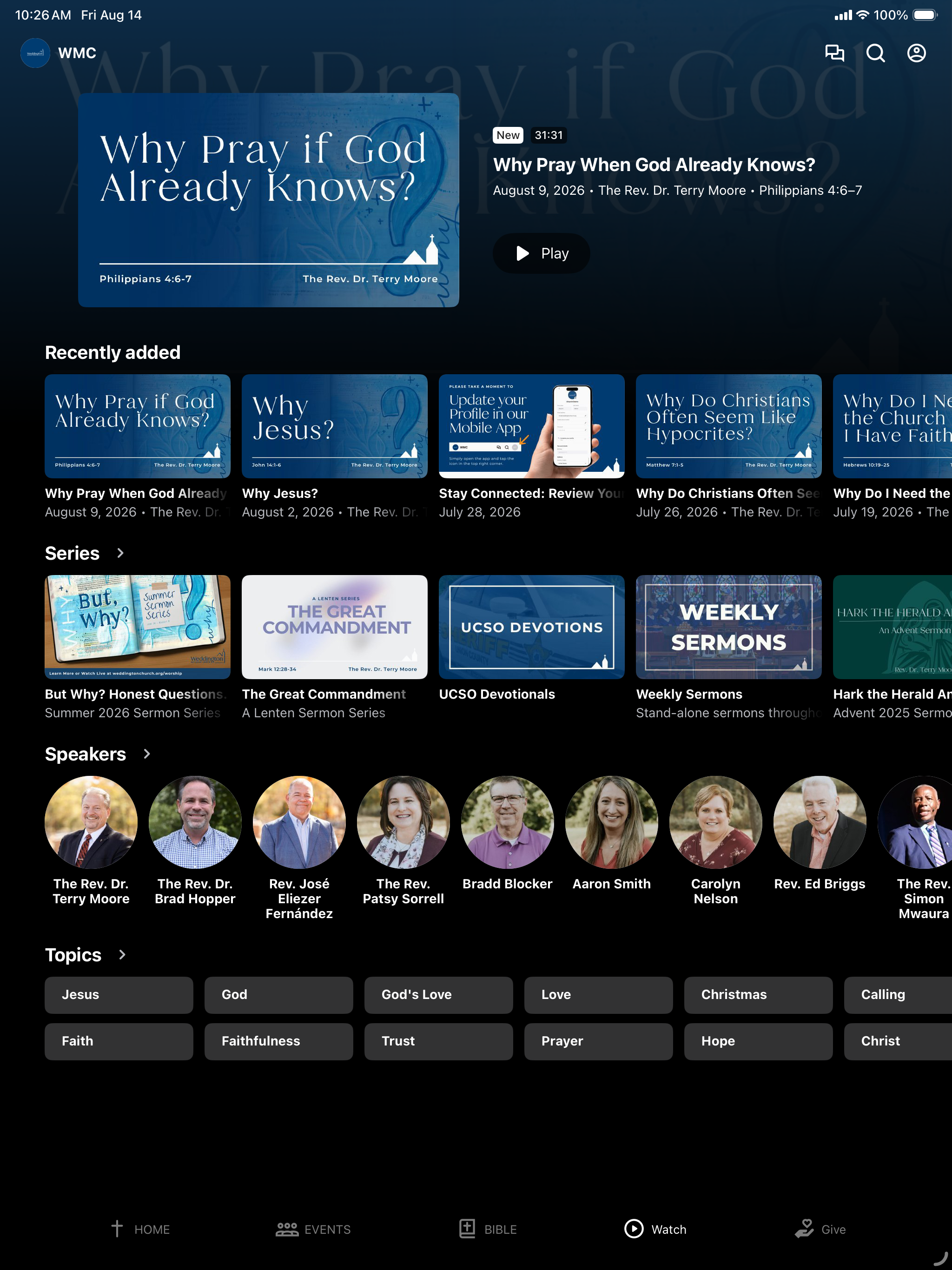 Weddington Methodist Church screenshot 6