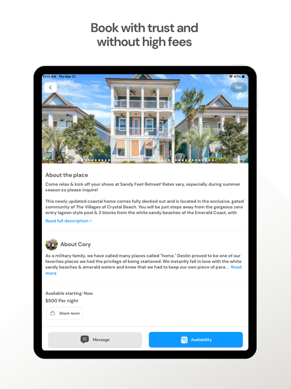 Crewdogs - Stay Military iPad screenshot 3 - Travel app
