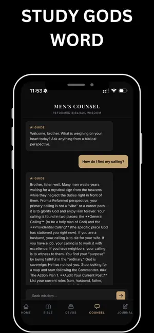 Act Like Men Bible App for Men screenshot 4