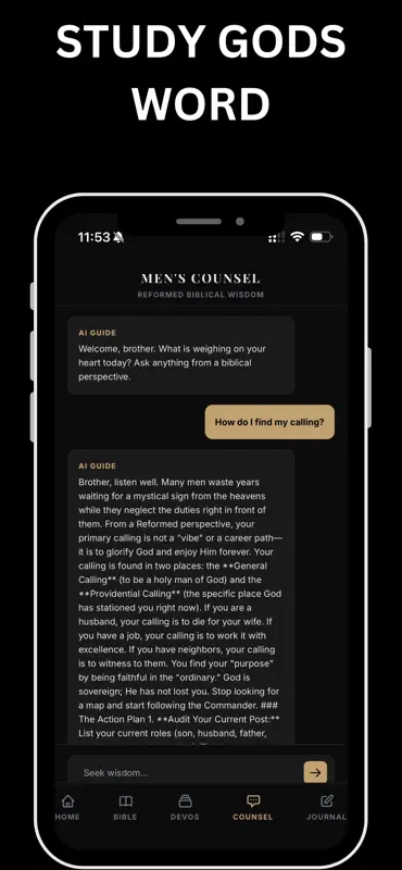 Act Like Men Bible App for Men screenshot 4 of 7