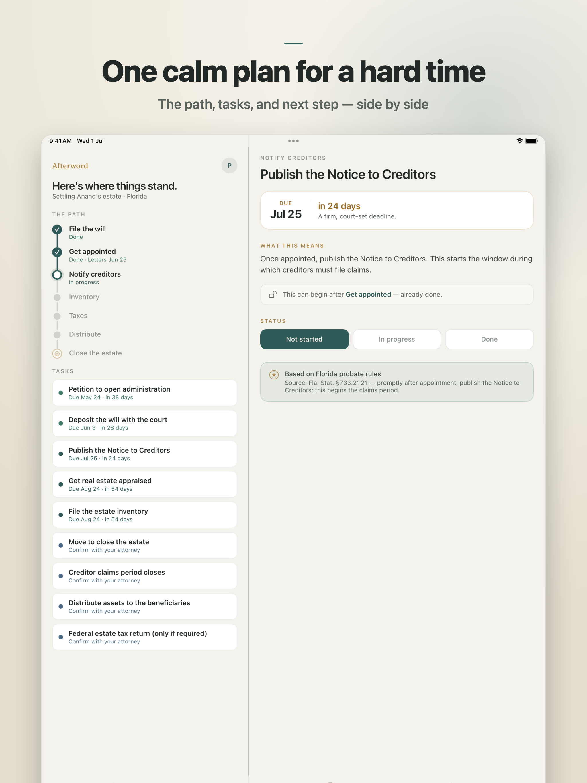 Afterword: Estate Executor screenshot 7