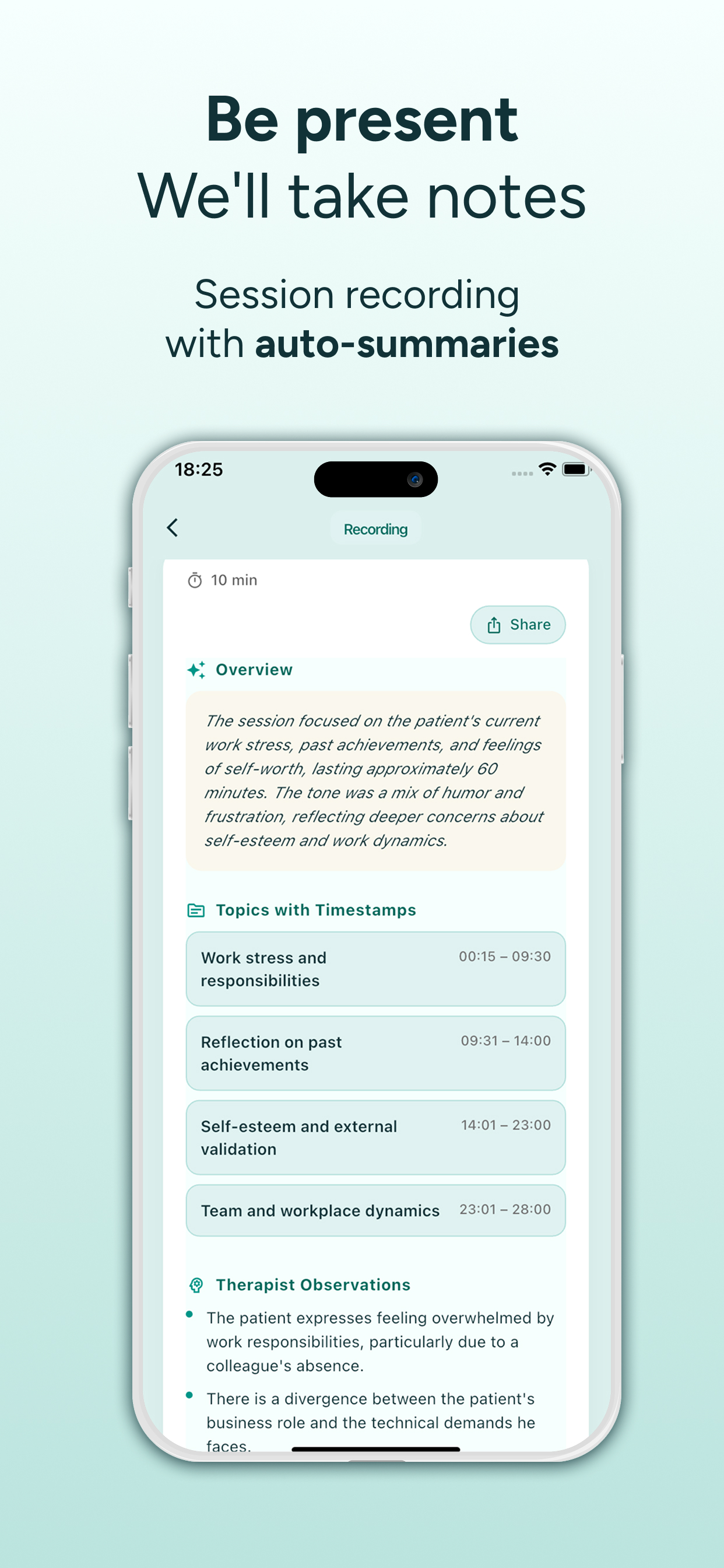 MindSync - Therapy Journal