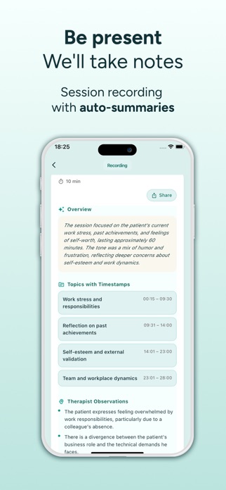 MindSync - Therapy Journal Screenshot 6 of 8