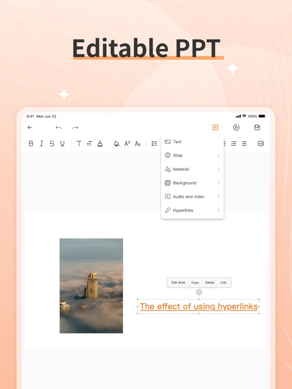 App screenshot