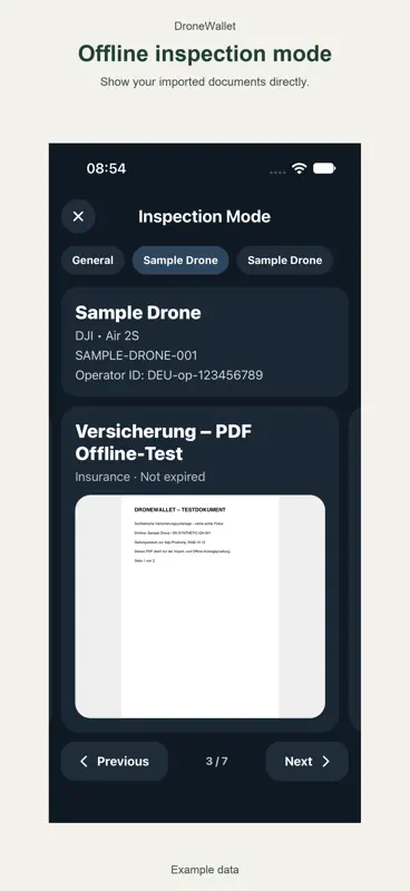 DroneWallet screenshot 2 of 3