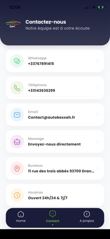 Auto Bessah - Export Voiture screenshot
