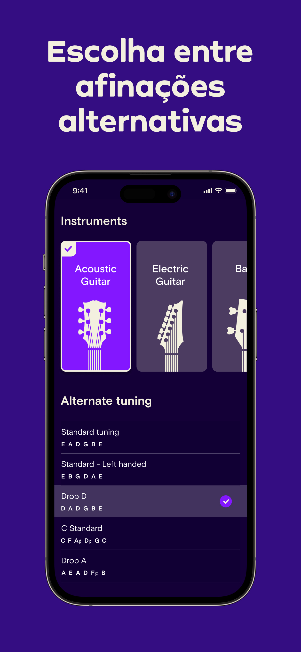 Afinador de Violão: SimplyTune