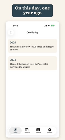 DayLine — One Line Journal Screenshot 2 of 5