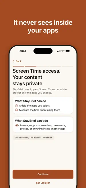 App Blocker: StayBrief screenshot 4