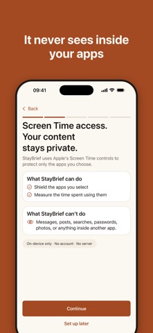 App Blocker: StayBrief Screenshot 4 of 5
