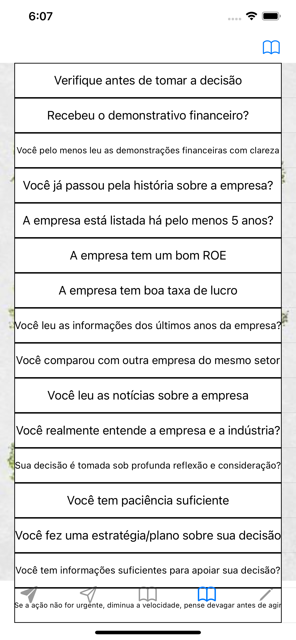 demonstrativo financeiro