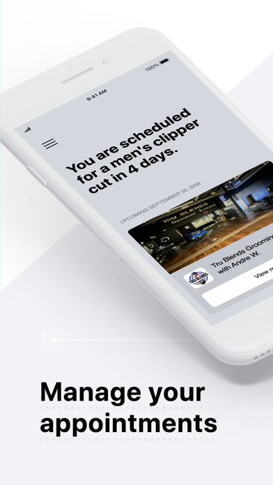 Tru Blends Grooming Lounge iPhone screenshot 2 - Lifestyle app