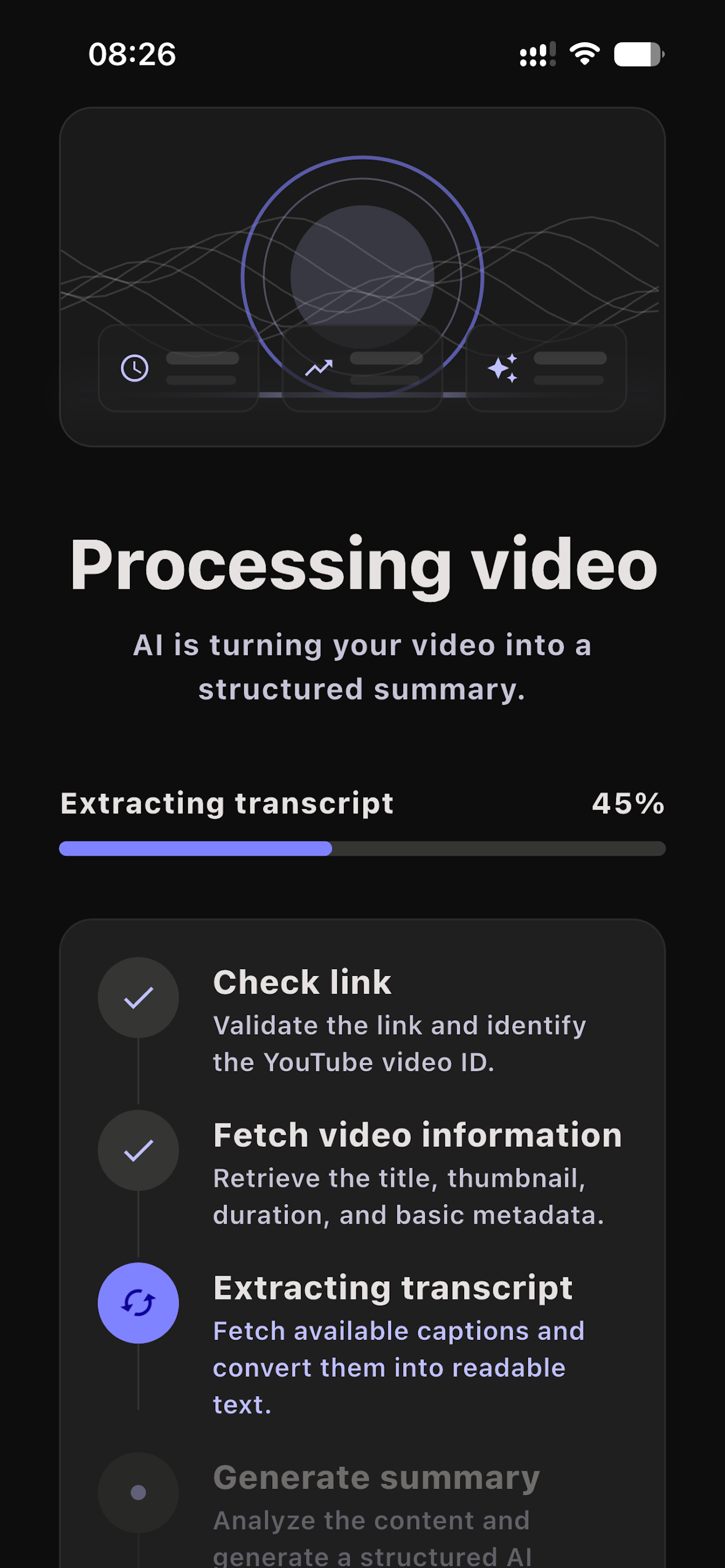 InsightVideo: AI Summary