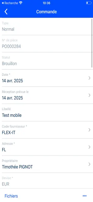 Cegid XRP Flex screenshot 4