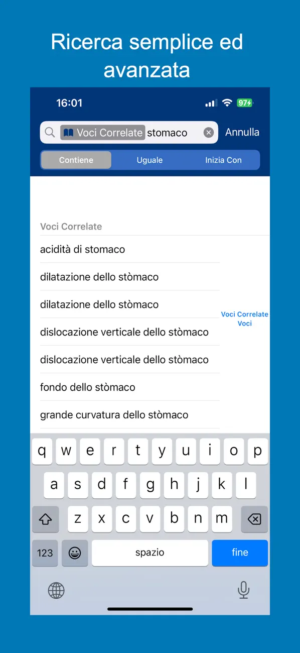 Screenshot #2 pour Lessico Medico Lite