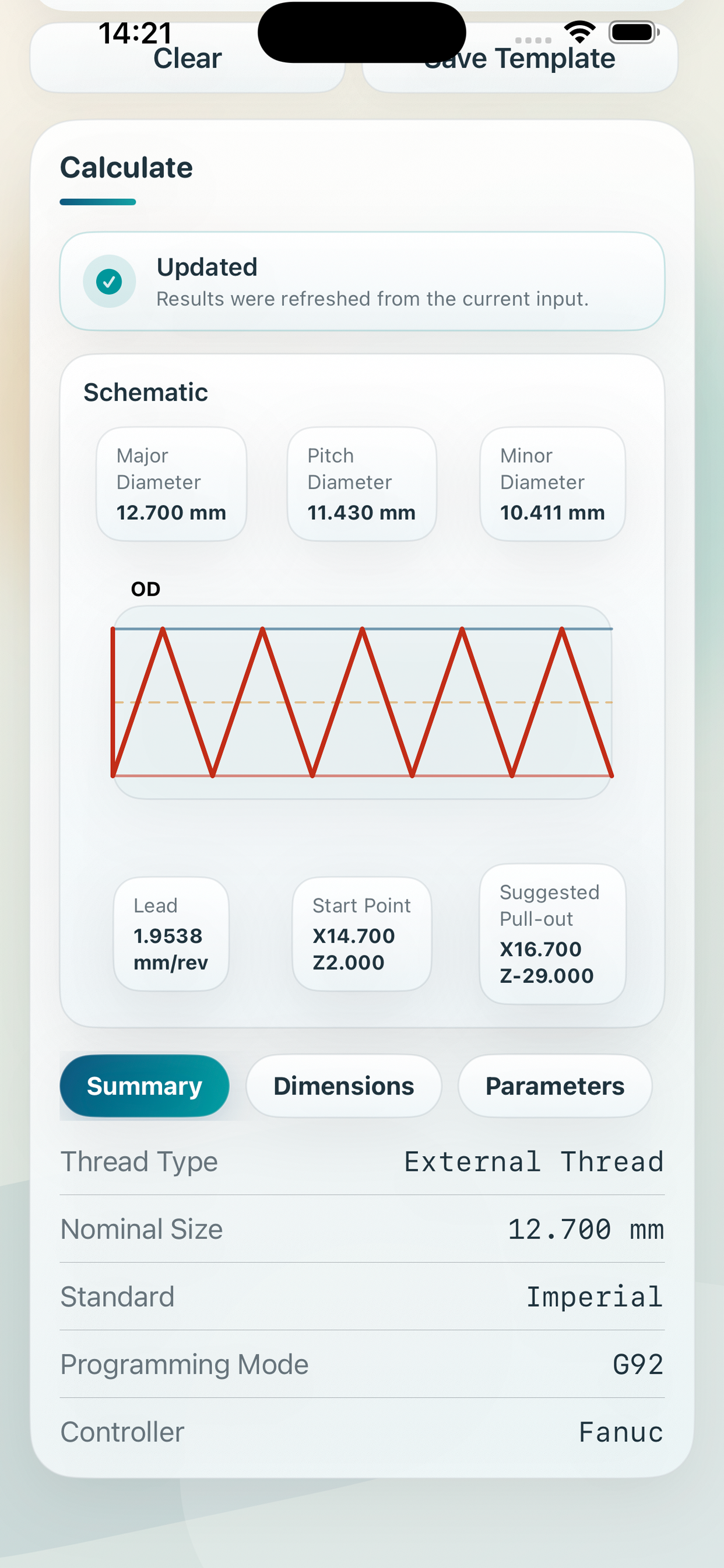 CNC Lathe Assistant screenshot 5