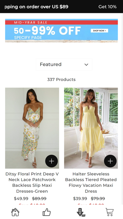Shop Allegra K Store Screenshot