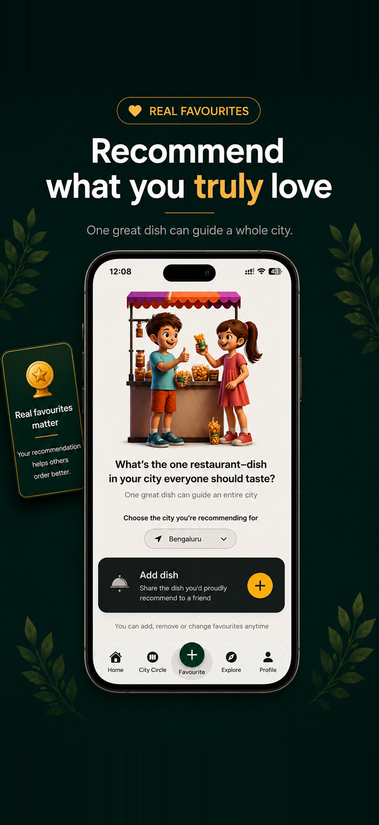 favhiker: Find Must Try Dishes