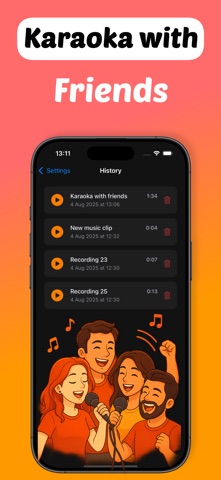 Microphone App Bluetooth iPhone screenshot