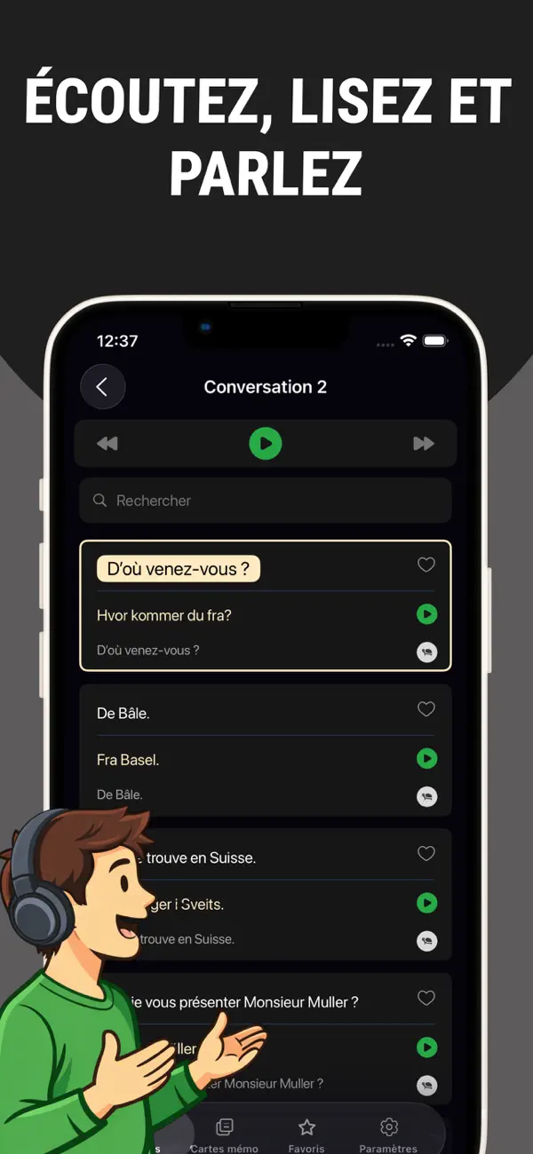 Screenshot #3 pour Apprenez le norvégien