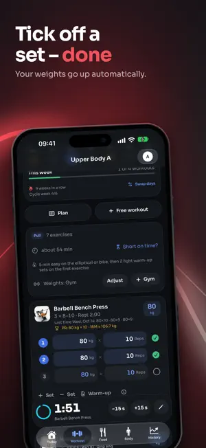 Repetite: Gym Tracker & Macros screenshot 2