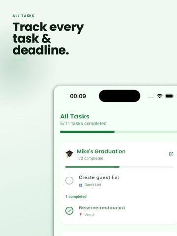 Party Planning Checklist iPad screenshot