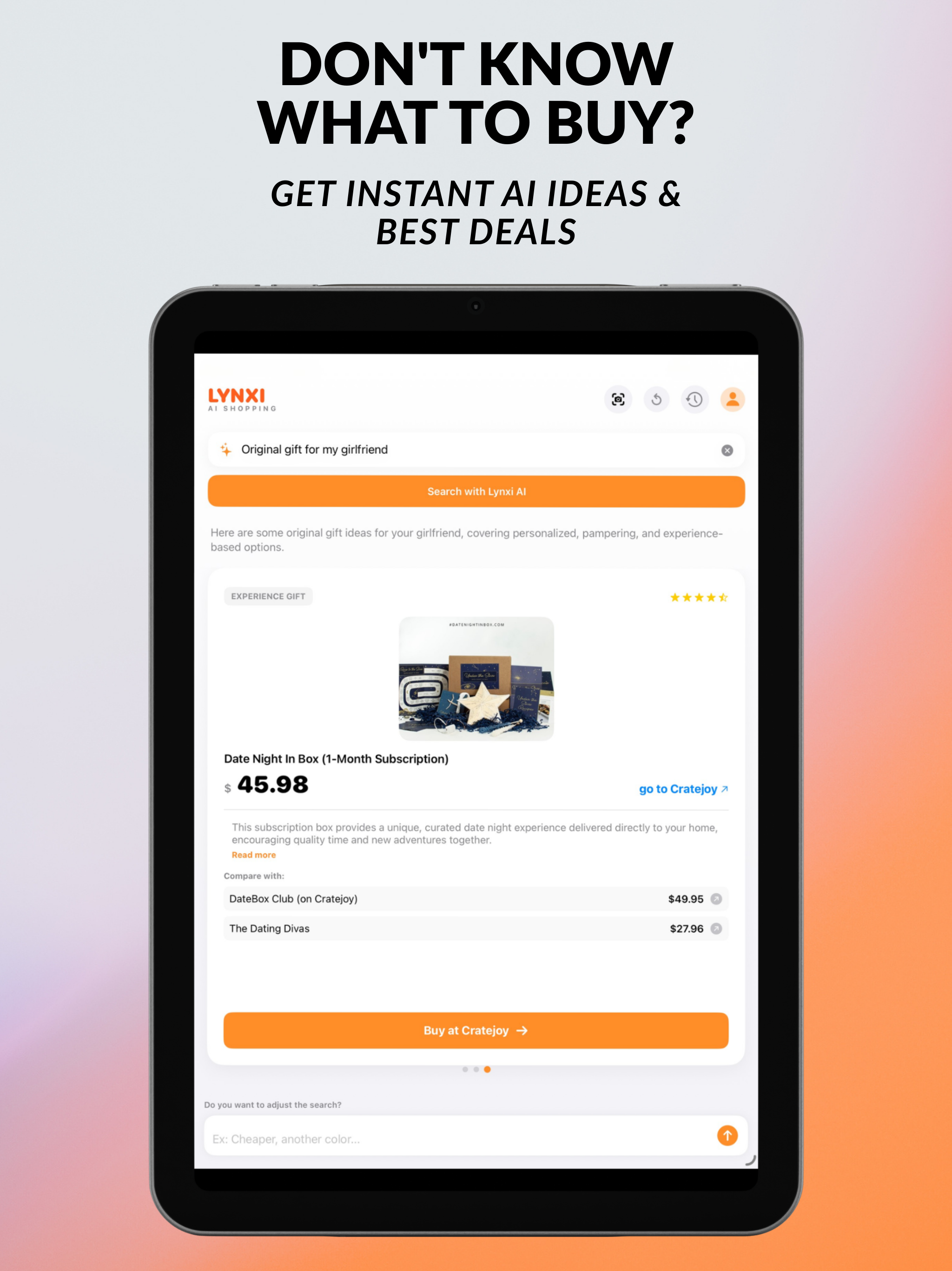 Lynxi: AI Shopping Assistant screenshot 7