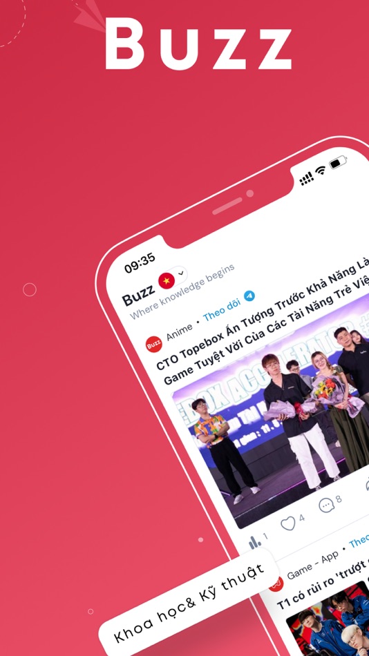 #1. Buzz: AI-driven feed (iOS) 由: TETTO JSC