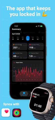 Next Set - Workout Tracker Screenshot 1 of 4