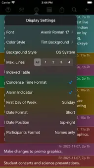 CalReader - Calender logs iphone bilder 1