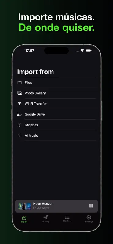 iSound - Leitor Música Offline screenshot 5 of 6