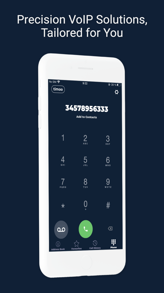 #2. timoo VoIP (iOS) By: CDLAN SPA SOCIETA' BENEFIT