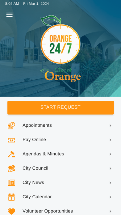 Orange 24/7 Screenshot