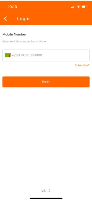ZNBS Mobile Banking screenshot 1
