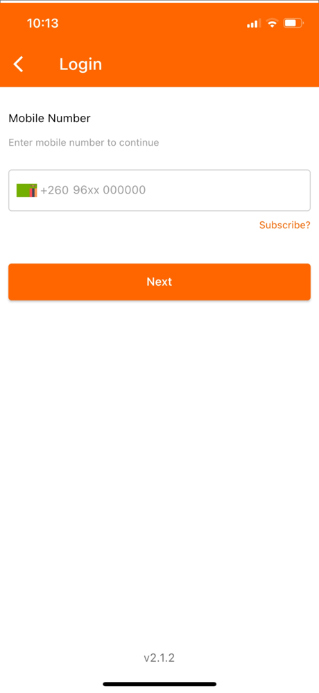 ZNBS Mobile Banking screenshot 1