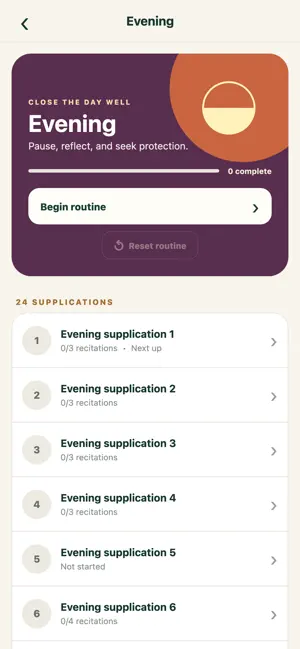 Ibadah: Daily Supplications screenshot 2