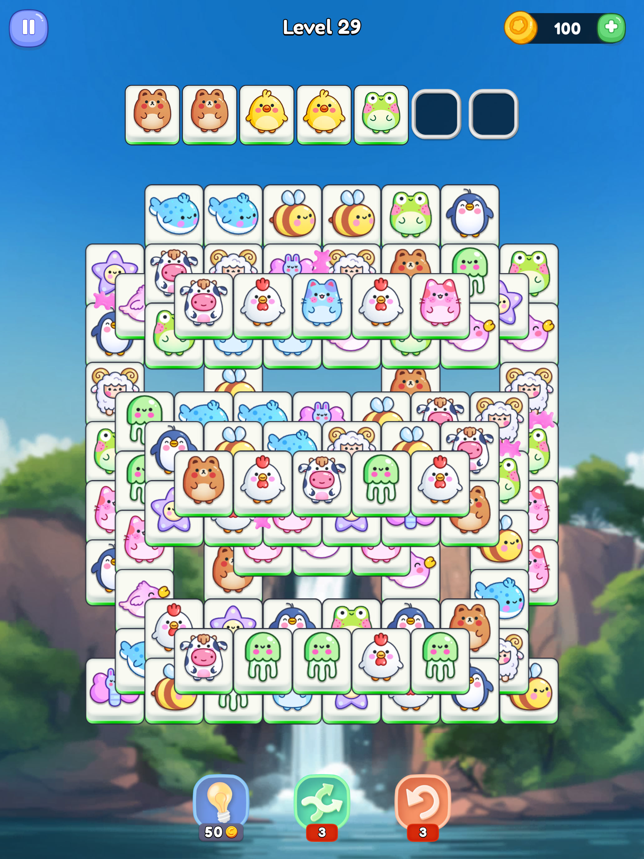 Mahjong Kawaii : Cute Puzzle