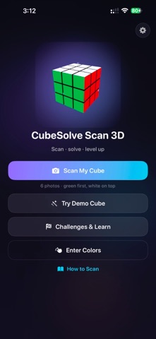 CubeSolve Scan 3D Screenshot 1 of 7