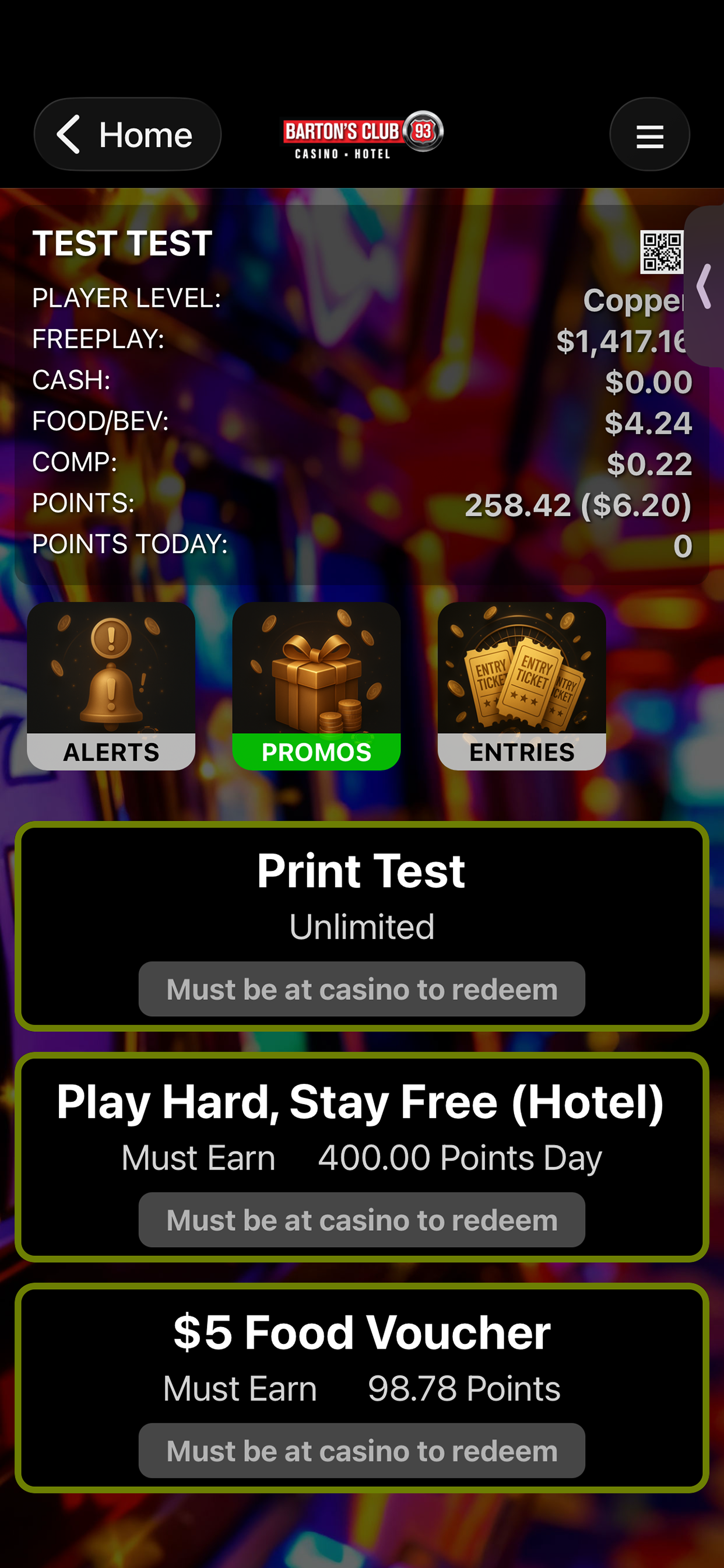 Bartons Club 93 screenshot 2