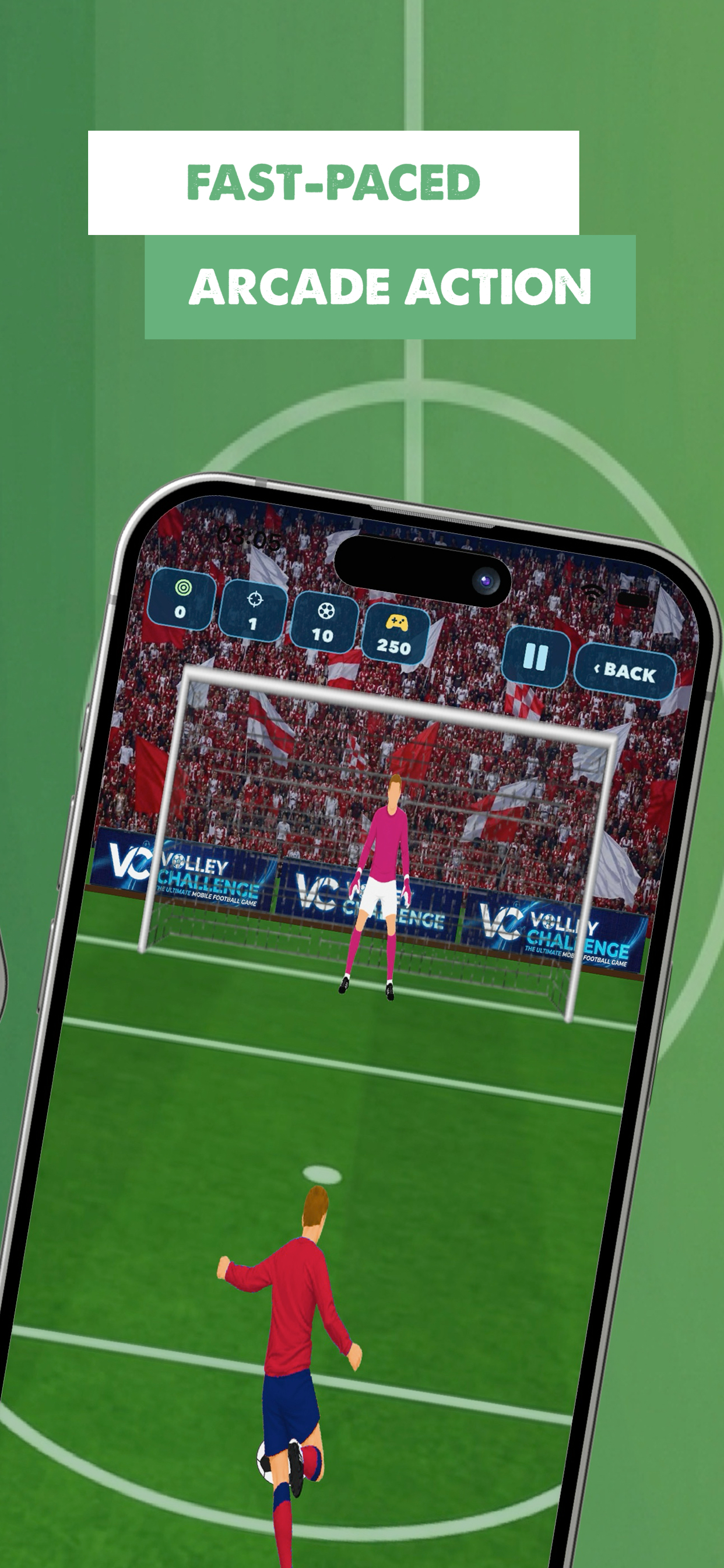 Volley Challenge - Soccer Game screenshot 3