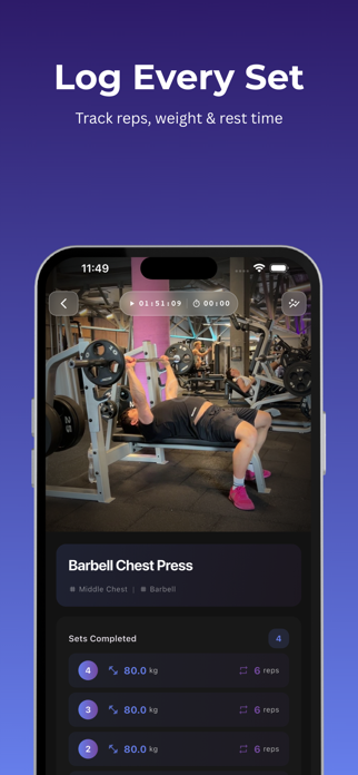 Gymler - Workout Tracker Screenshot 1 of 8