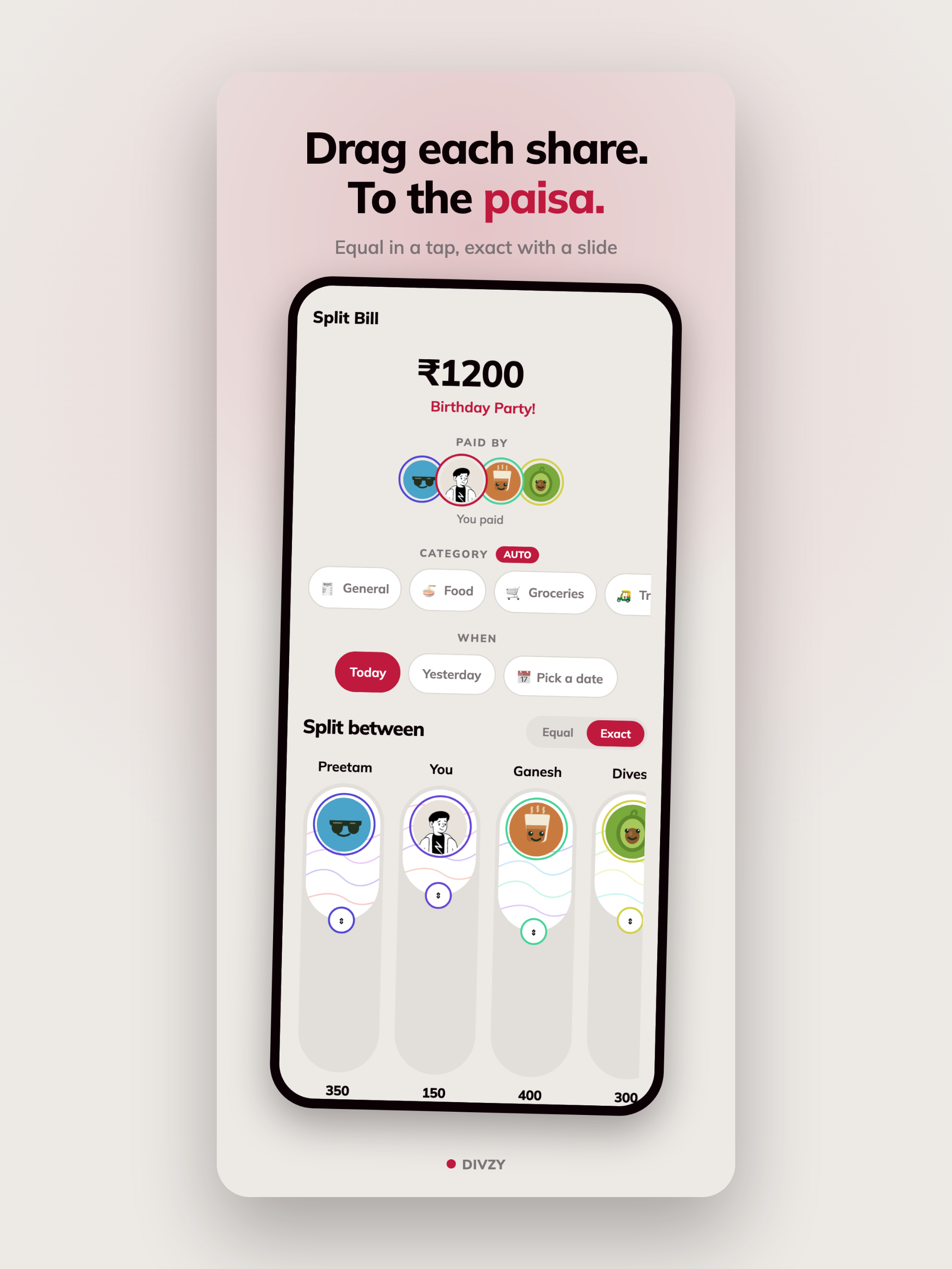 Divzy: Split Bills & Expenses screenshot 9