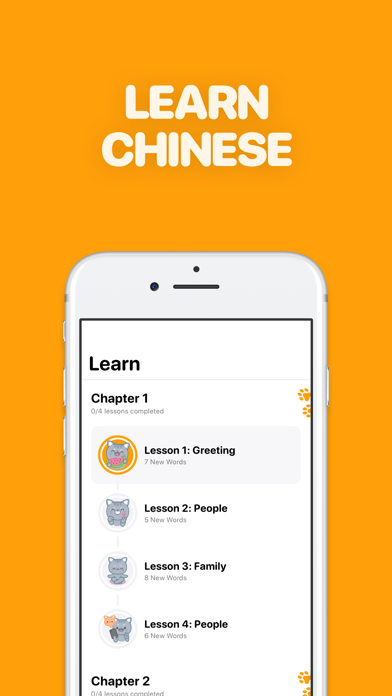 Learn Chinese - LingoCat Screenshot