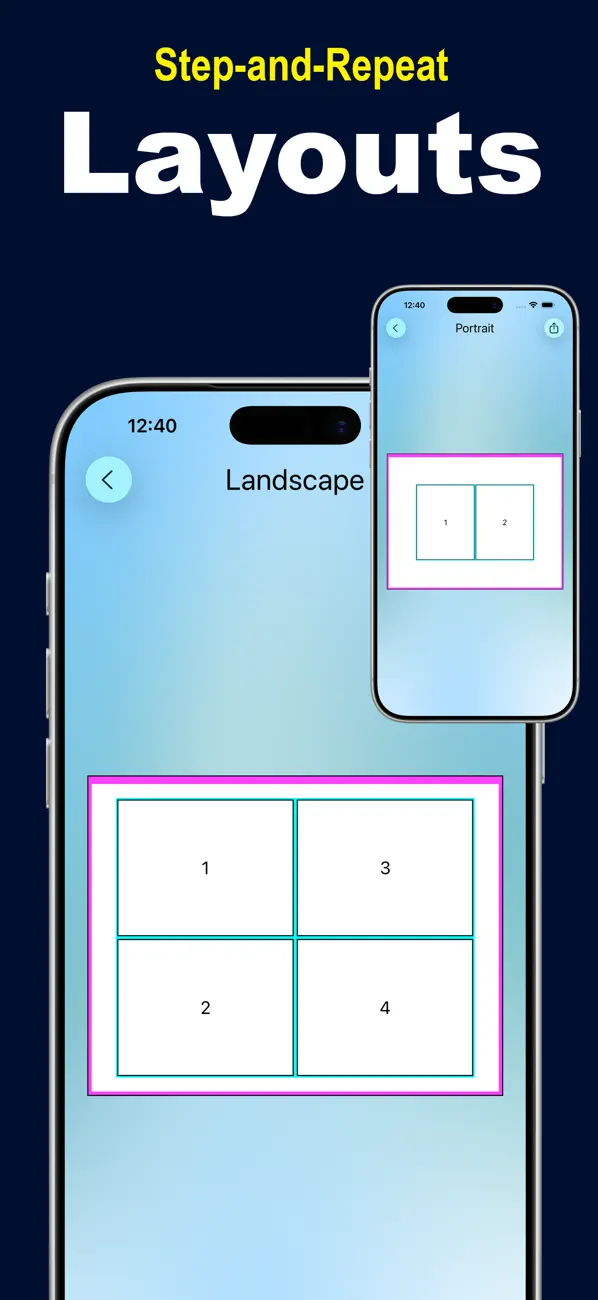 Screenshot #1 pour N-up Layouts