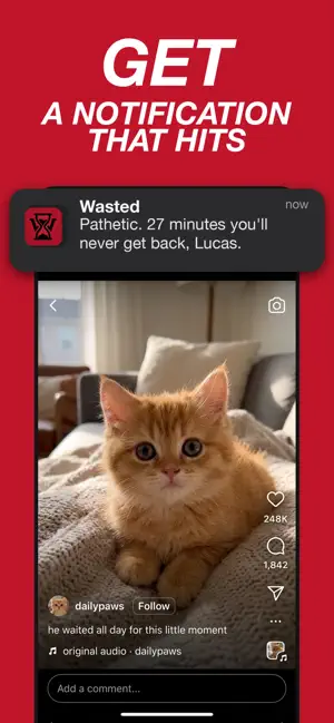Wasted - Aware Screen Time screenshot 2