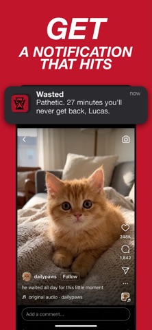 Wasted - Aware Screen Time Screenshot 2 of 3