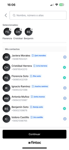 Fintoc Me screenshot